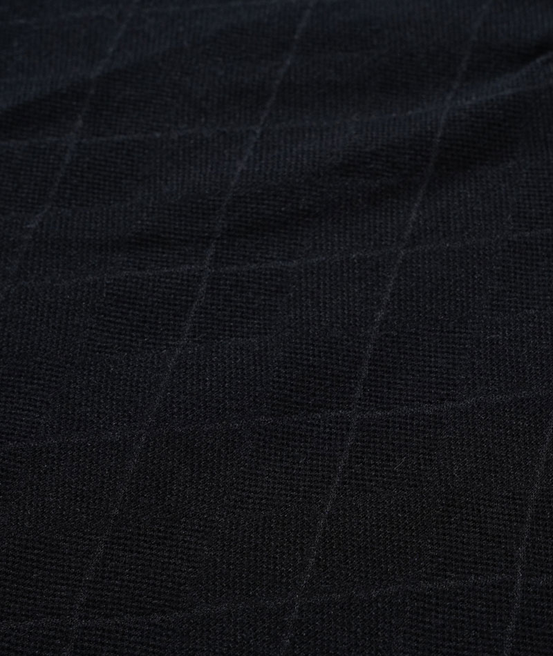 クールマックス素材ドライ加工アーガイル半袖ポロシャツ