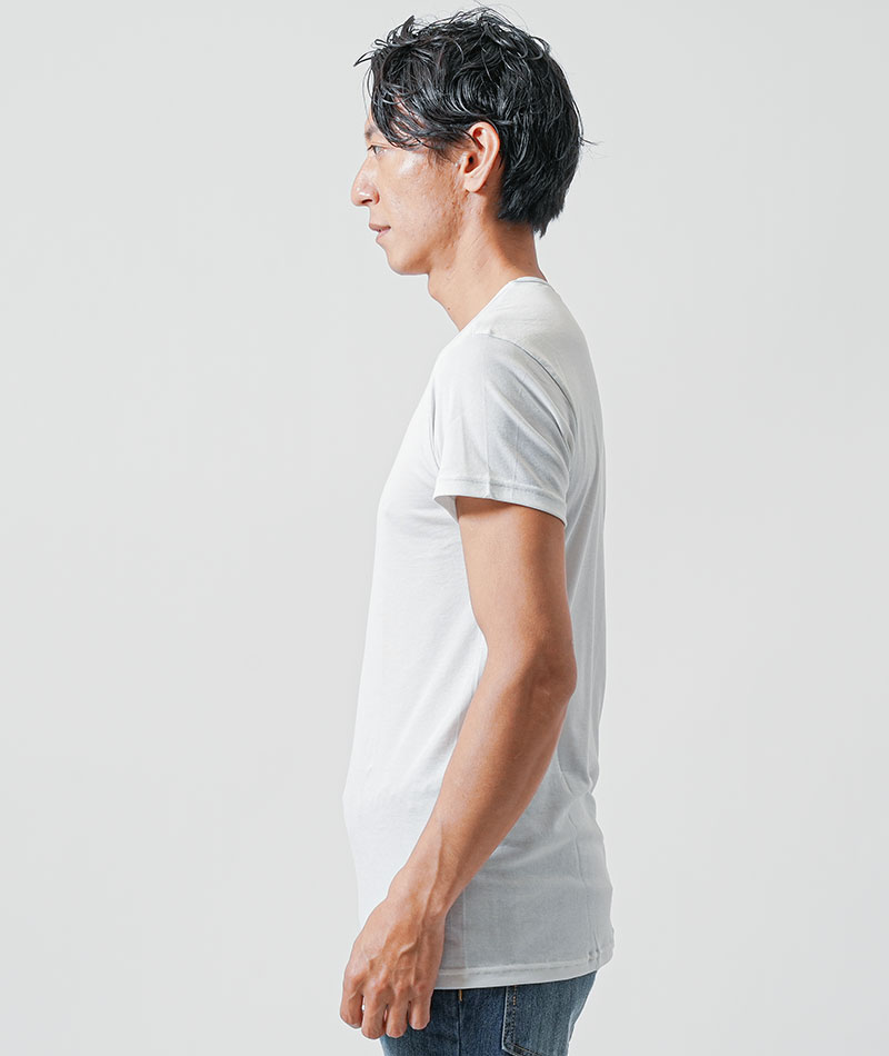 【Needles】Tシャツ 半袖 インナー スポーツ 白 すぐ届く 白 灰 綿100％クルーネック半袖インナーTシャツ Tシャツ カットソー