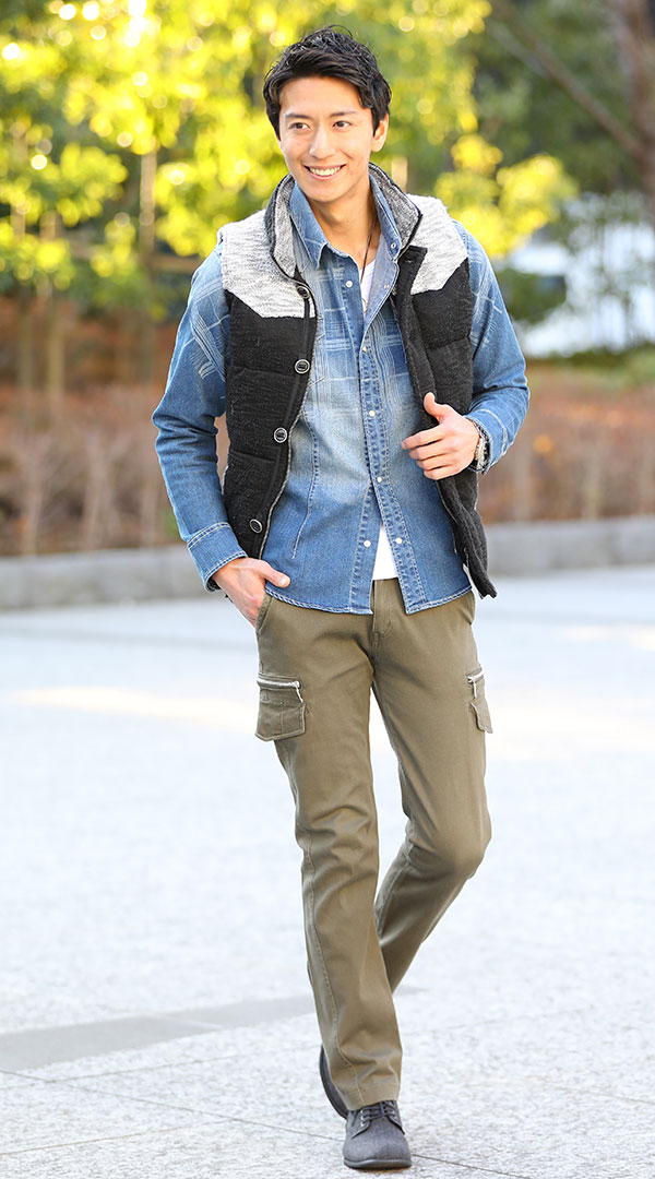 アメカジ系30代～40代コーディネートセット