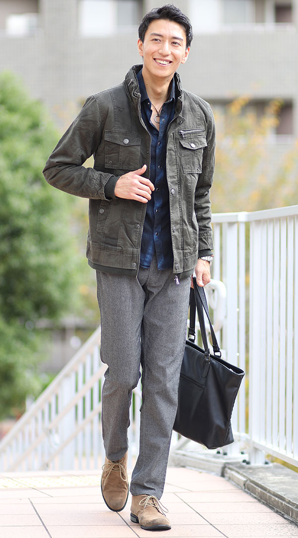 秋冬メンズコーデ