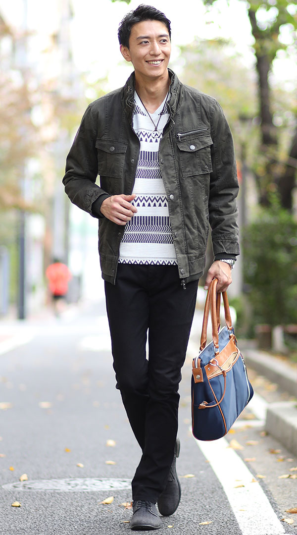 秋冬メンズコーデ